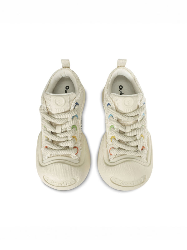 OUDER Smiler Canvas White Camellia - COPPING THREADS - Ouder