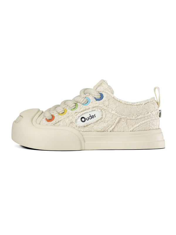 OUDER Smiler Canvas White Camellia - COPPING THREADS - Ouder