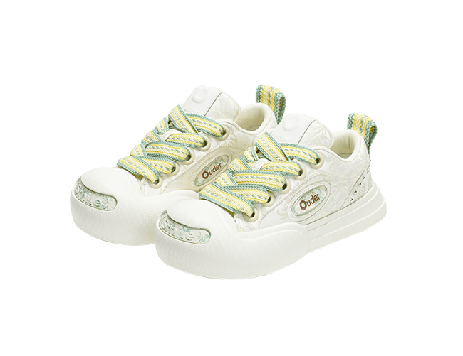 OUDER Smiler Canvas White Silk Jacquard Main Image