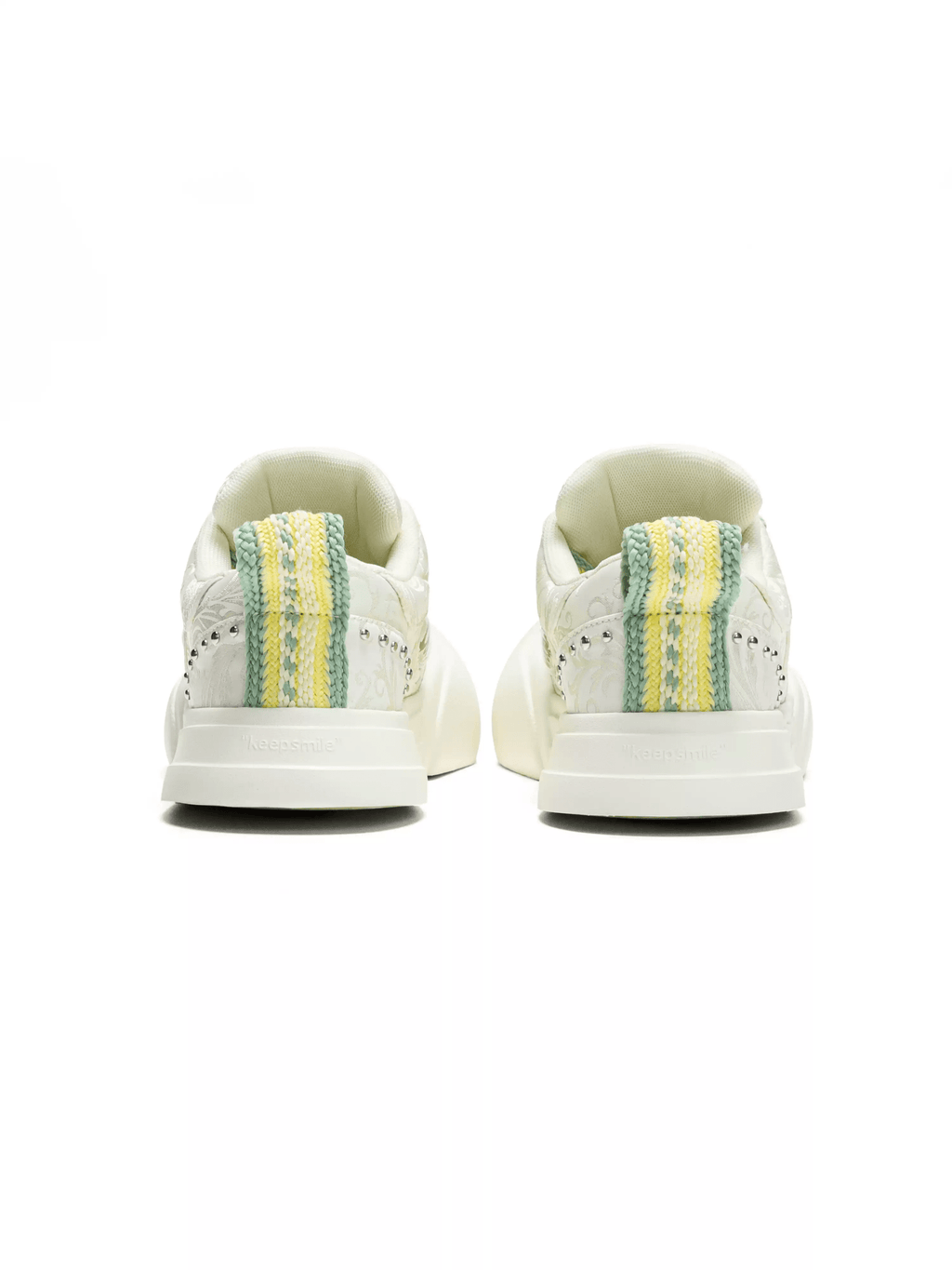 OUDER Smiler Canvas White Silk Jacquard - COPPING THREADS - Ouder