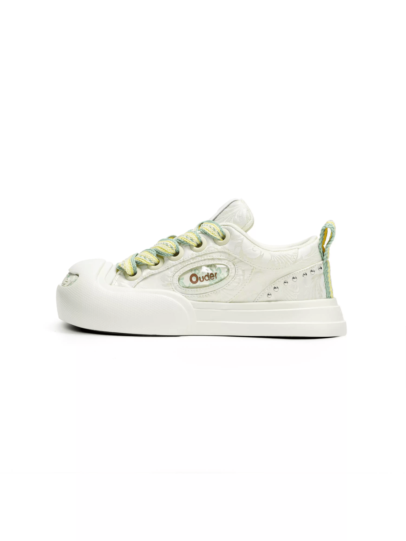 OUDER Smiler Canvas White Silk Jacquard - COPPING THREADS - Ouder