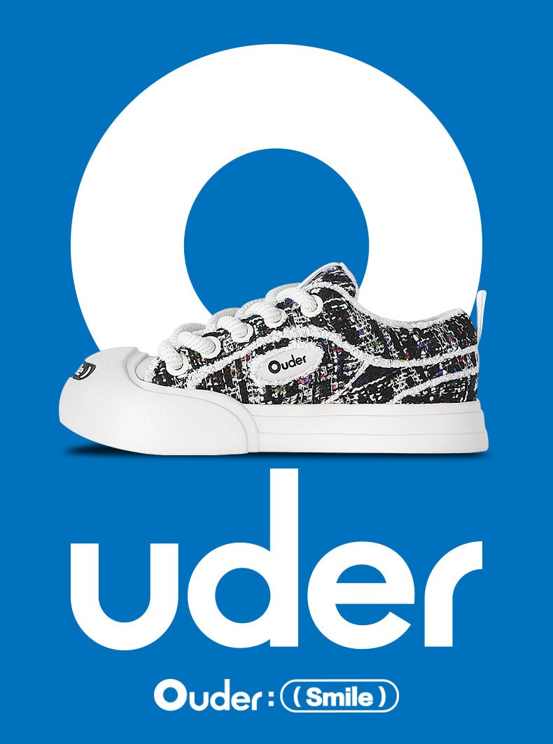 OUDER Smiler Chanel - style Canvas Black - COPPING THREADS - Ouder