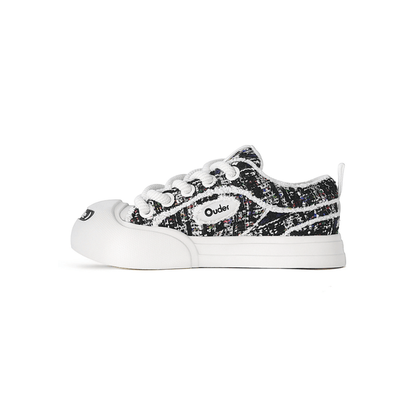 OUDER Smiler Chanel - style Canvas Black - COPPING THREADS - Ouder