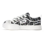 OUDER Smiler Chanel - style Canvas Black - COPPING THREADS - Ouder