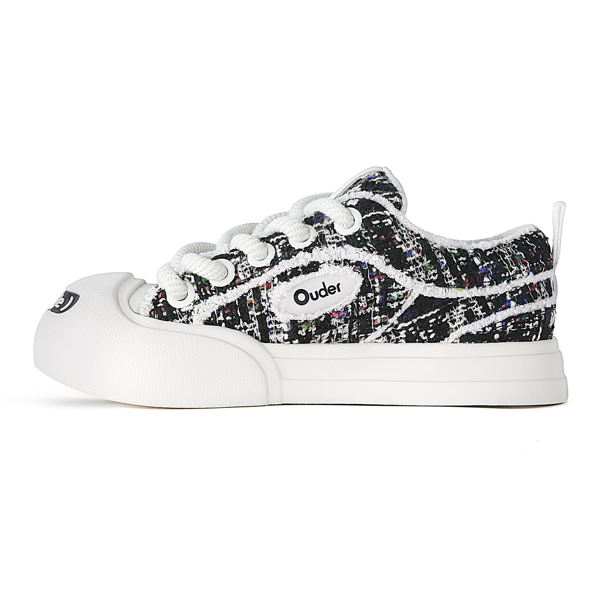 OUDER Smiler Chanel - style Canvas Black - COPPING THREADS - Ouder