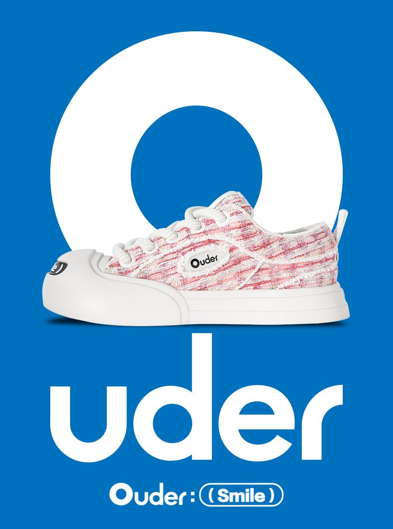 OUDER Smiler Chanel - style Canvas Pink - COPPING THREADS - Ouder