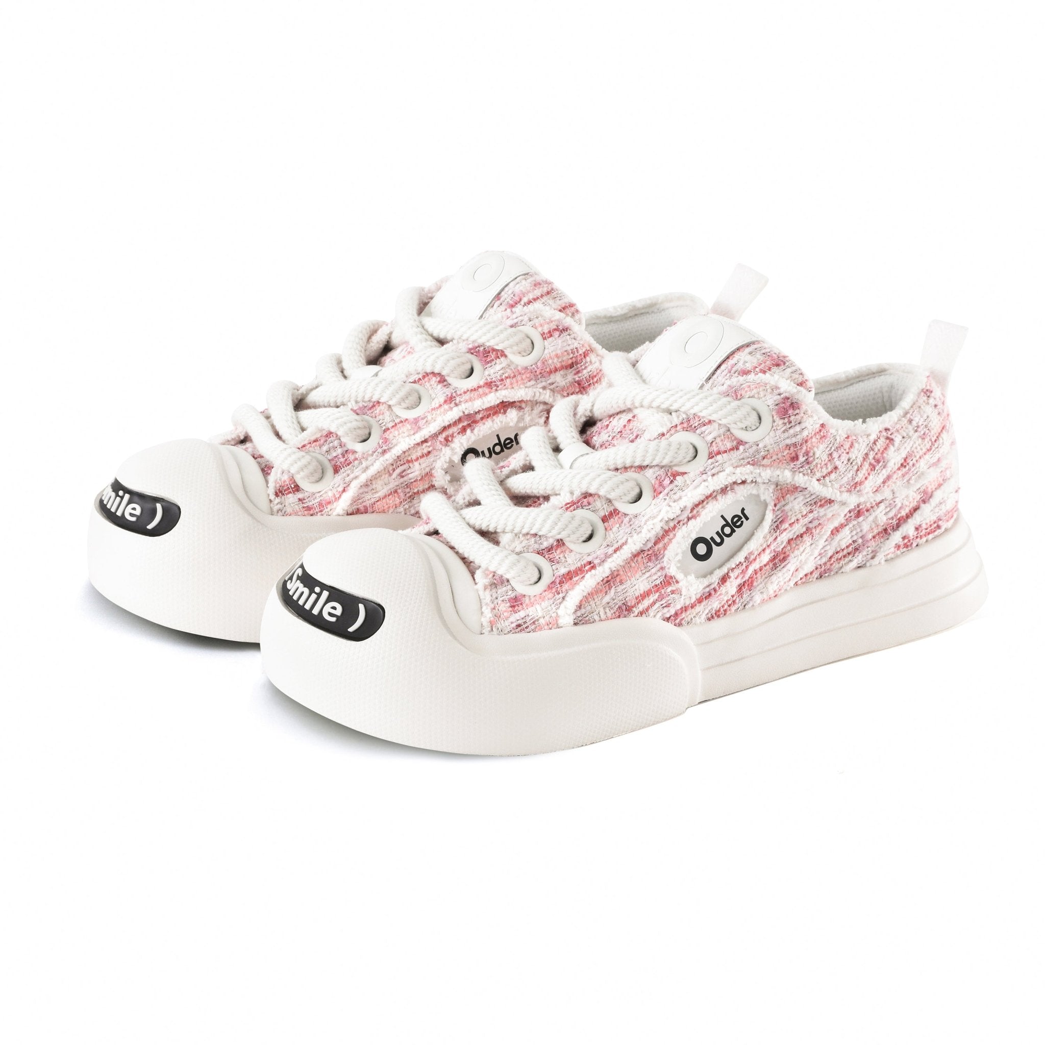 OUDER Smiler Chanel - style Canvas Pink - COPPING THREADS - Ouder