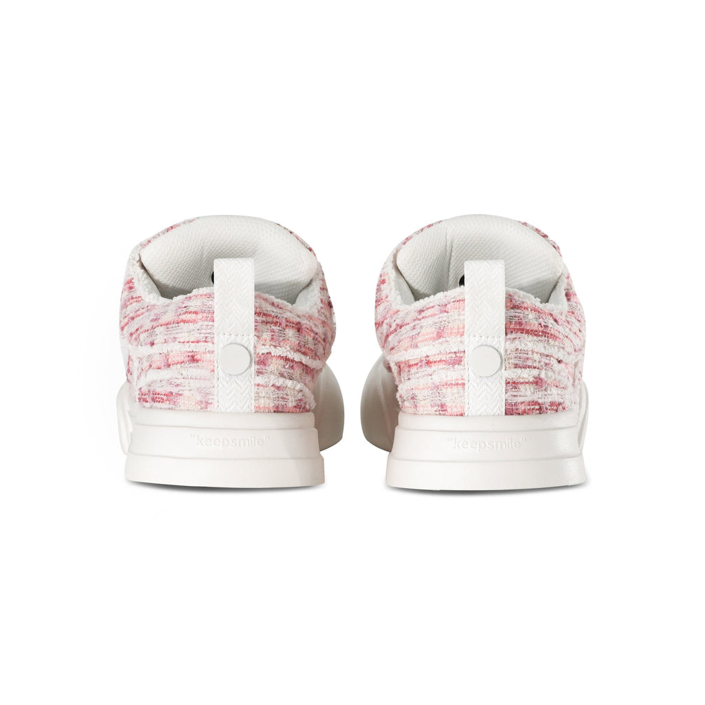 OUDER Smiler Chanel - style Canvas Pink - COPPING THREADS - Ouder