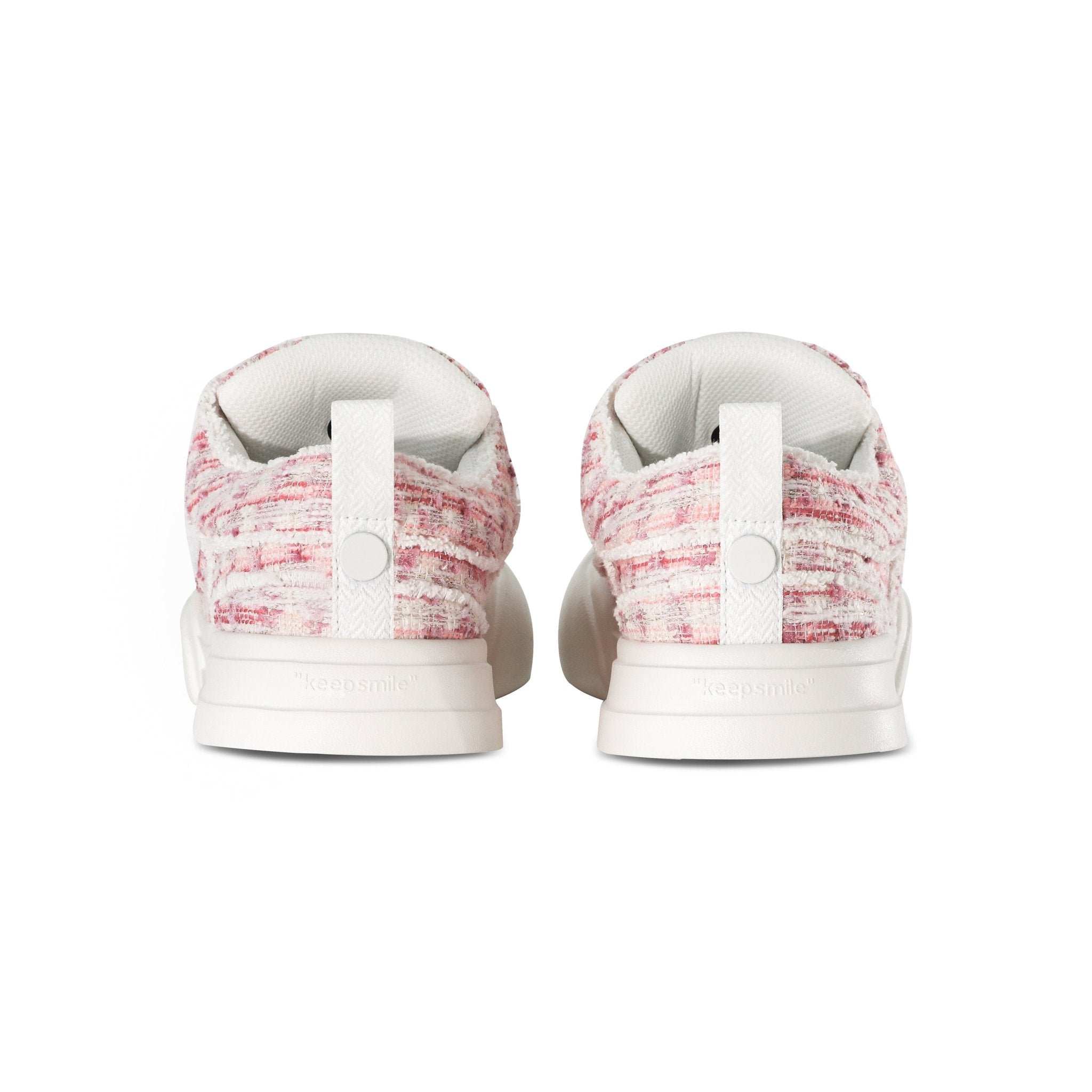 OUDER Smiler Chanel - style Canvas Pink - COPPING THREADS - Ouder