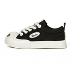 OUDER Smiler Classic Canvas Black/White - COPPING THREADS - Ouder