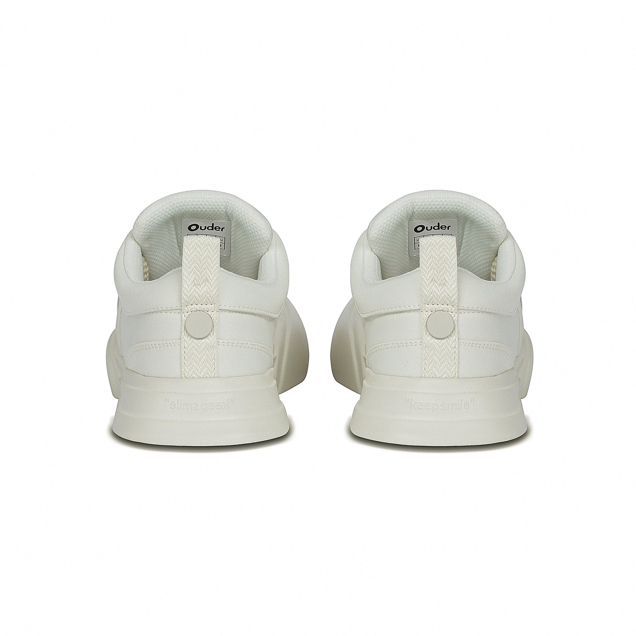 OUDER Smiler Classic Canvas White - COPPING THREADS - Ouder