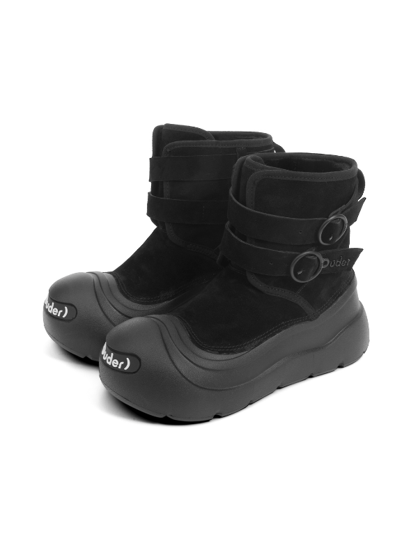 OUDER Smiler Snow Boots Black - COPPING THREADS - Ouder Hauptbild