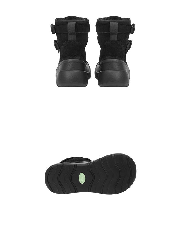 OUDER Smiler Snow Boots Black - COPPING THREADS - Ouder