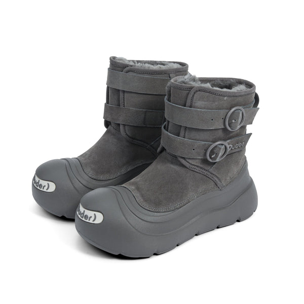 OUDER Smiler Snow Boots Khaki - COPPING THREADS - Ouder