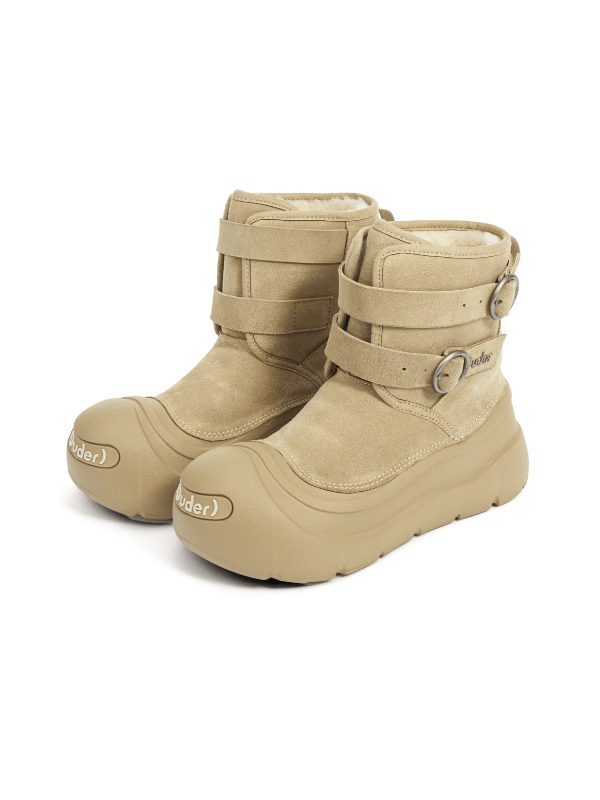 OUDER Smiler Snow Boots Khaki - COPPING THREADS - Ouder Hover Image