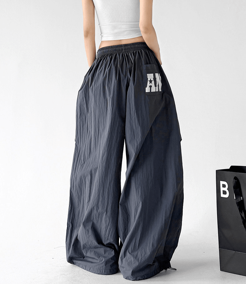 Outdoor Wide-Leg Parachute Pants - CT66139 Secondary image