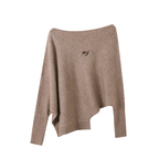 Oversized Bardot Neck Crop Top & Skirt Set - COPPING THREADS - WES1