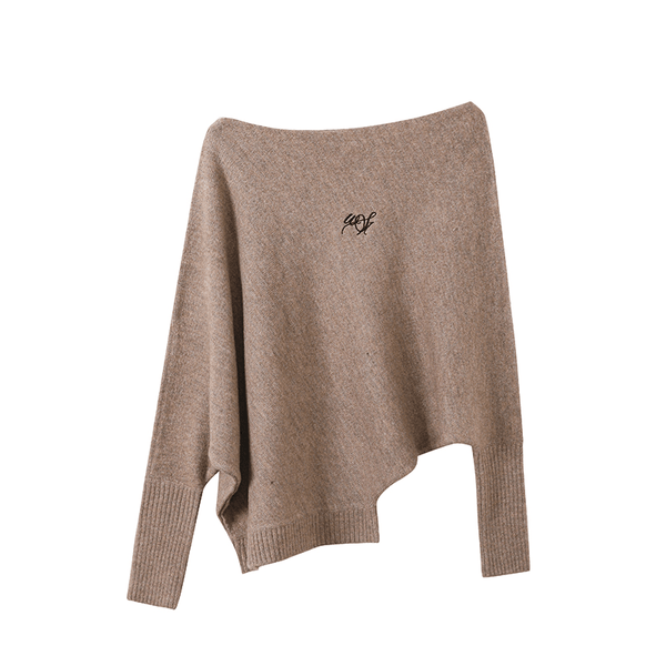 Oversized Bardot Neck Crop Top & Skirt Set - COPPING THREADS - WES1