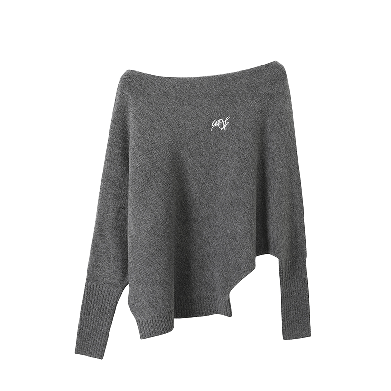 Oversized Bardot Neck Crop Top & Skirt Set - COPPING THREADS - WES1