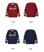 Oversized Blokette Glick Athletic Jersey Shirt - COPPING THREADS - CHICISLAND