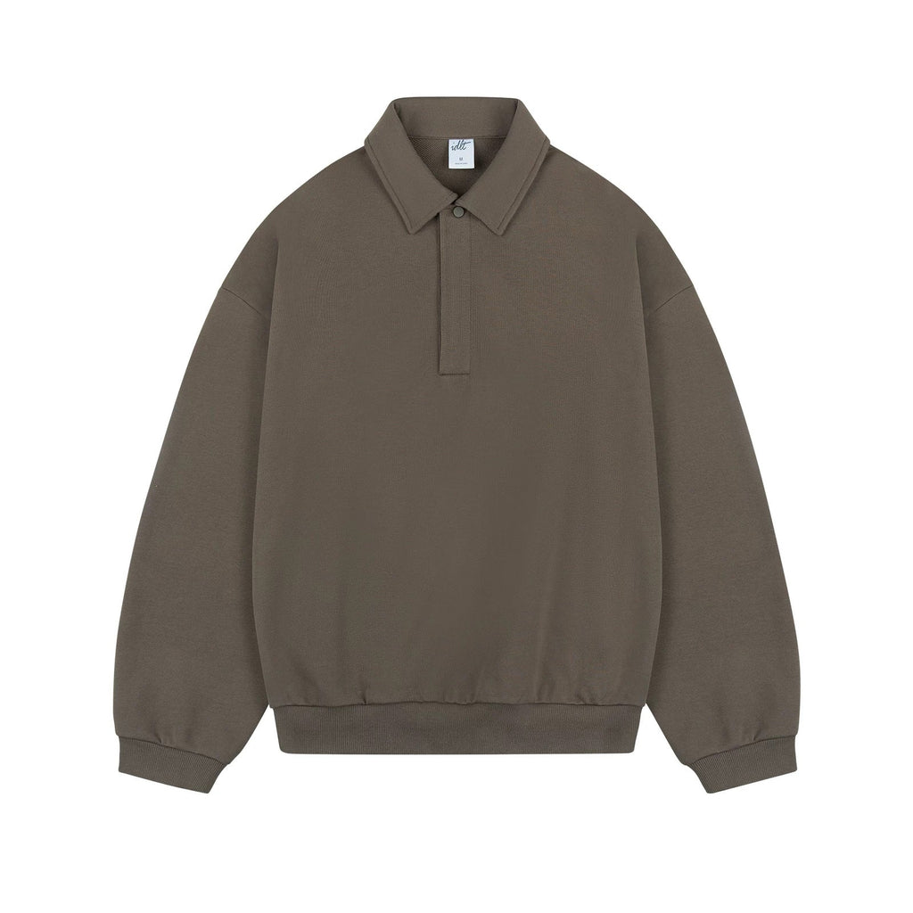 Oversized Collared Sweatshirt - COPPING THREADS - IDLT
