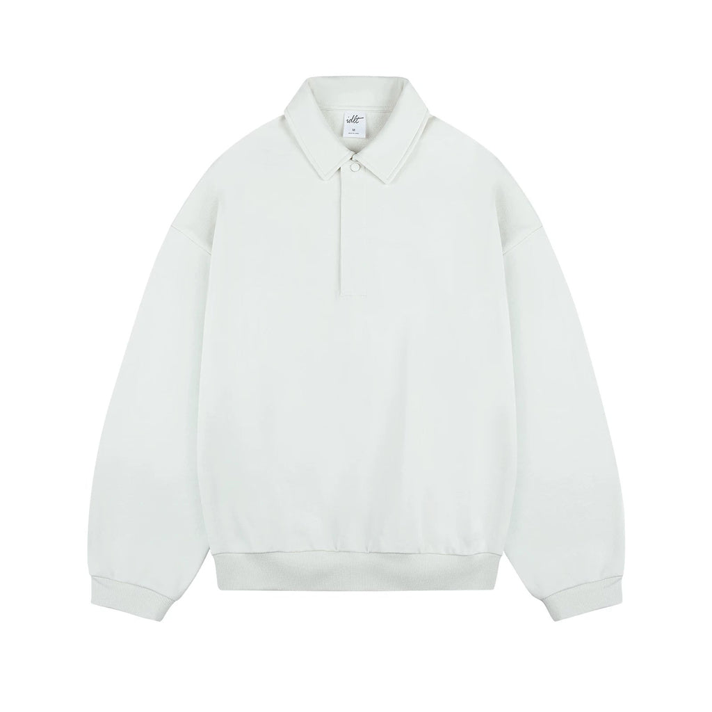 Oversized Collared Sweatshirt - COPPING THREADS - IDLT