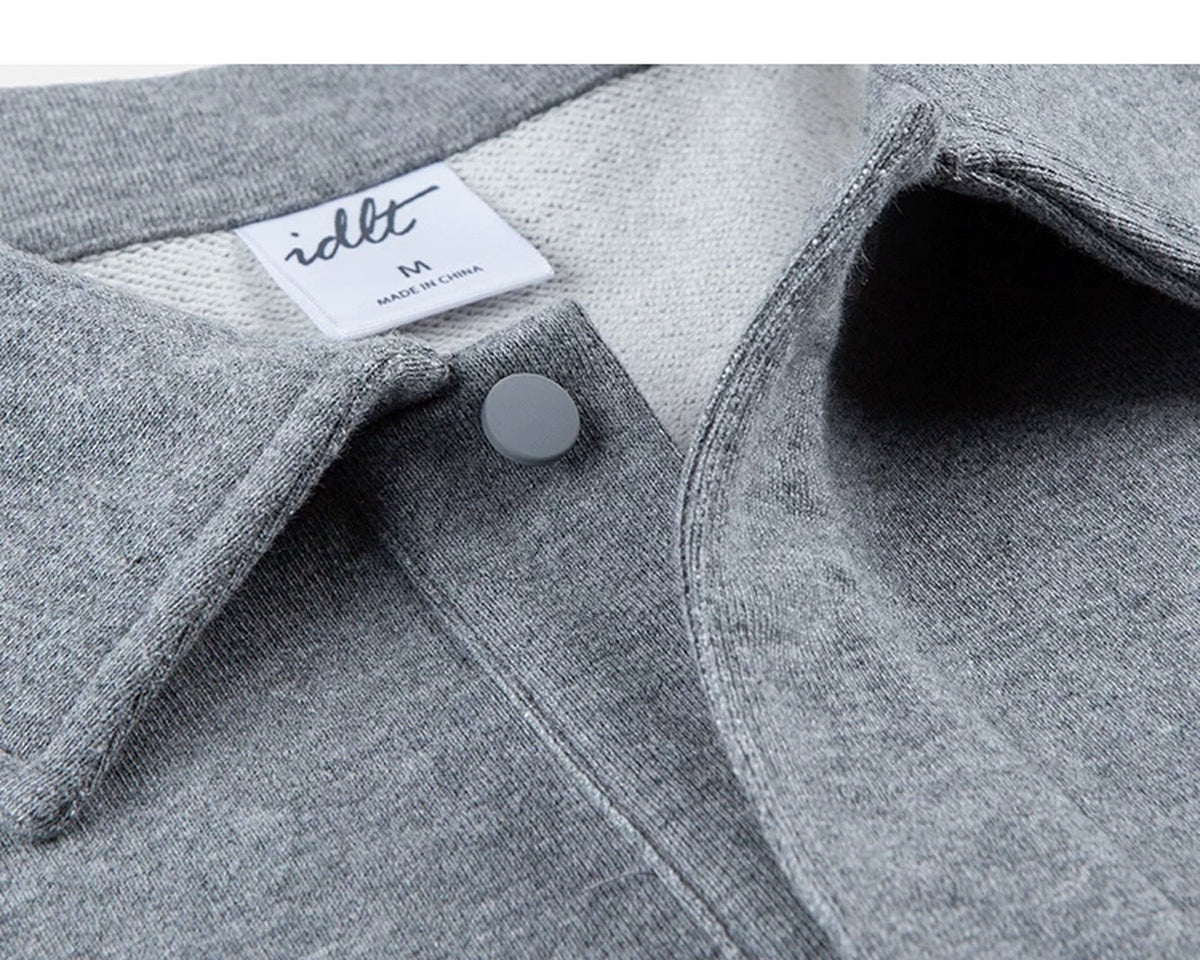 Oversized Collared Sweatshirt - COPPING THREADS - IDLT