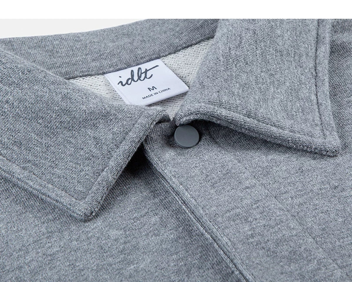 Oversized Collared Sweatshirt - COPPING THREADS - IDLT