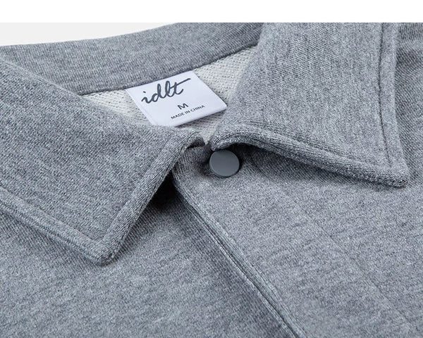 Oversized Collared Sweatshirt - COPPING THREADS - IDLT