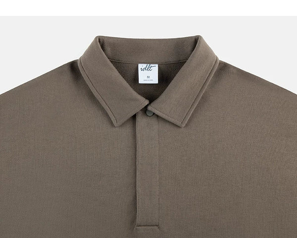 Oversized Collared Sweatshirt - COPPING THREADS - IDLT