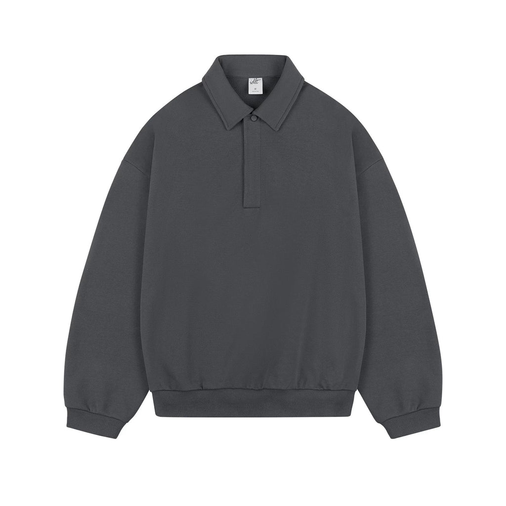 Oversized Collared Sweatshirt - COPPING THREADS - IDLT
