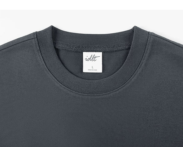 Oversized Crewneck Long-Sleeve Tee - COPPING THREADS - IDLT