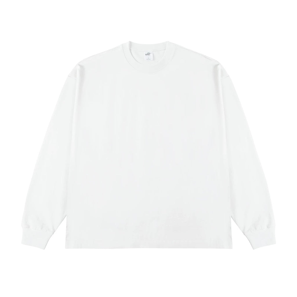 Oversized Crewneck Long-Sleeve Tee - COPPING THREADS - IDLT