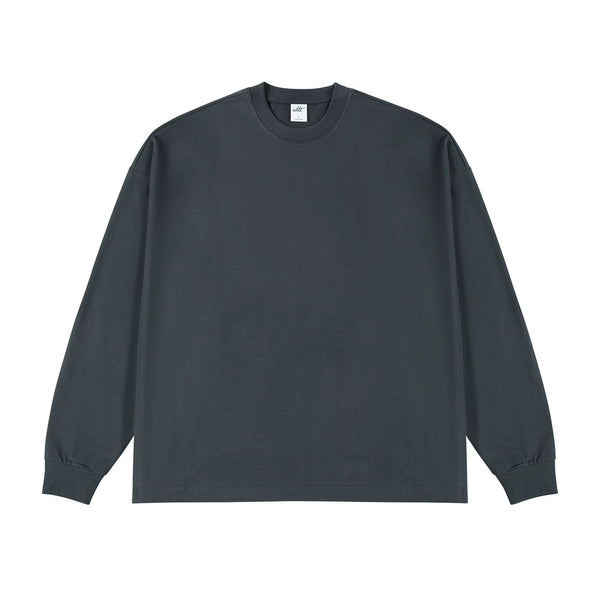 Oversized Crewneck Long-Sleeve Tee - COPPING THREADS - IDLT