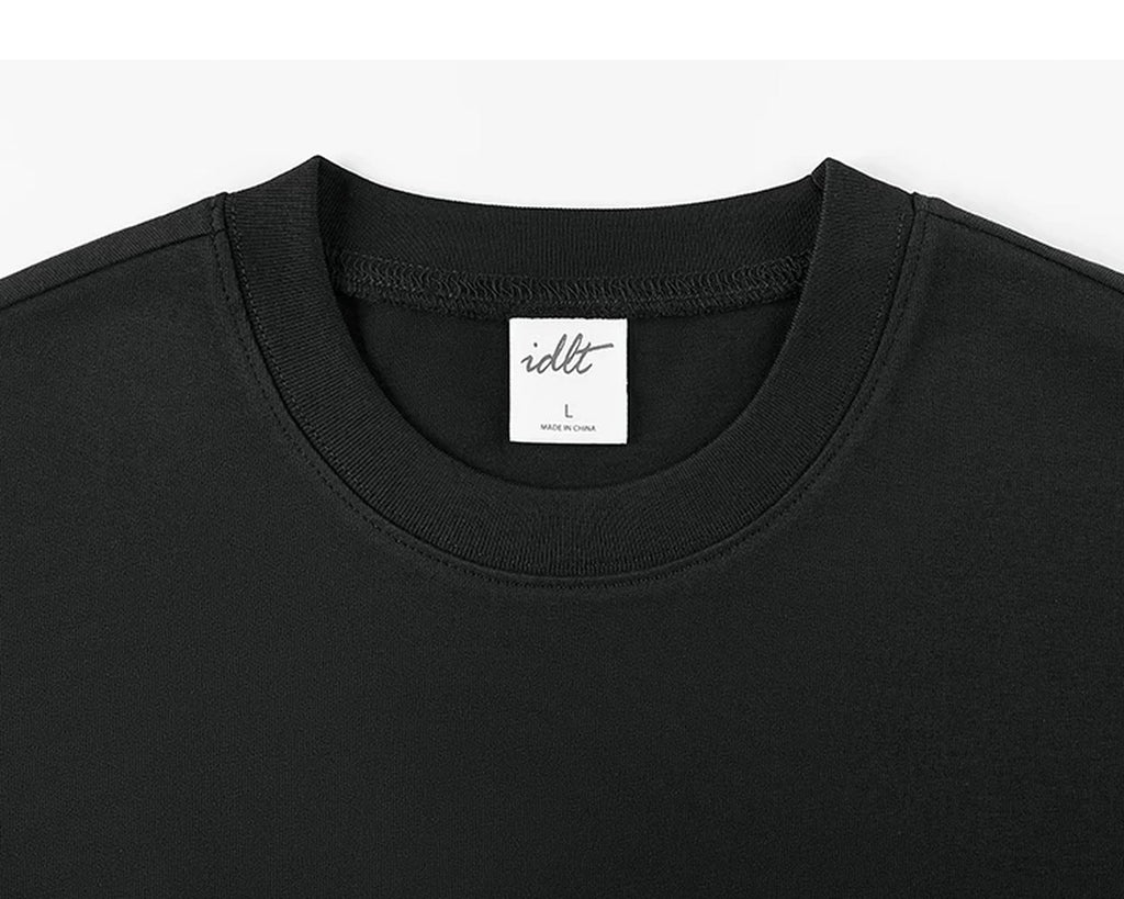 Oversized Crewneck Long-Sleeve Tee - COPPING THREADS - IDLT