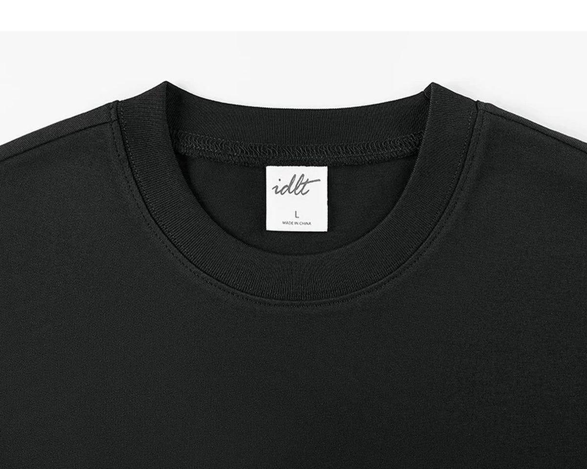 Oversized Crewneck Long-Sleeve Tee - COPPING THREADS - IDLT