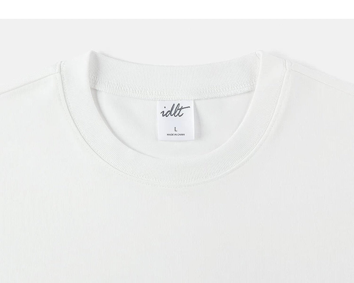 Oversized Crewneck Long-Sleeve Tee - COPPING THREADS - IDLT