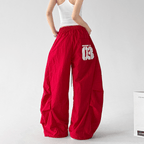 Oversized Curved Parachute Pants - CT201 - COPPING THREADS - CT Select