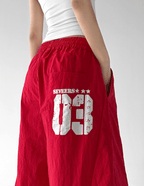 Oversized Curved Parachute Pants - CT201 - COPPING THREADS - CT Select