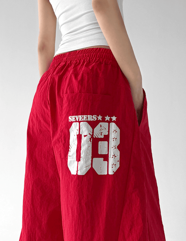 Oversized Curved Parachute Pants - CT201 - COPPING THREADS - CT Select