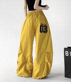 Oversized Curved Parachute Pants - CT201 - COPPING THREADS - CT Select