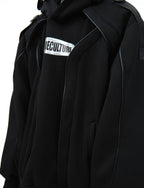 Oversized Deconstructed Fleece - Lined Hoodie - COPPING THREADS - ArguE CulturE