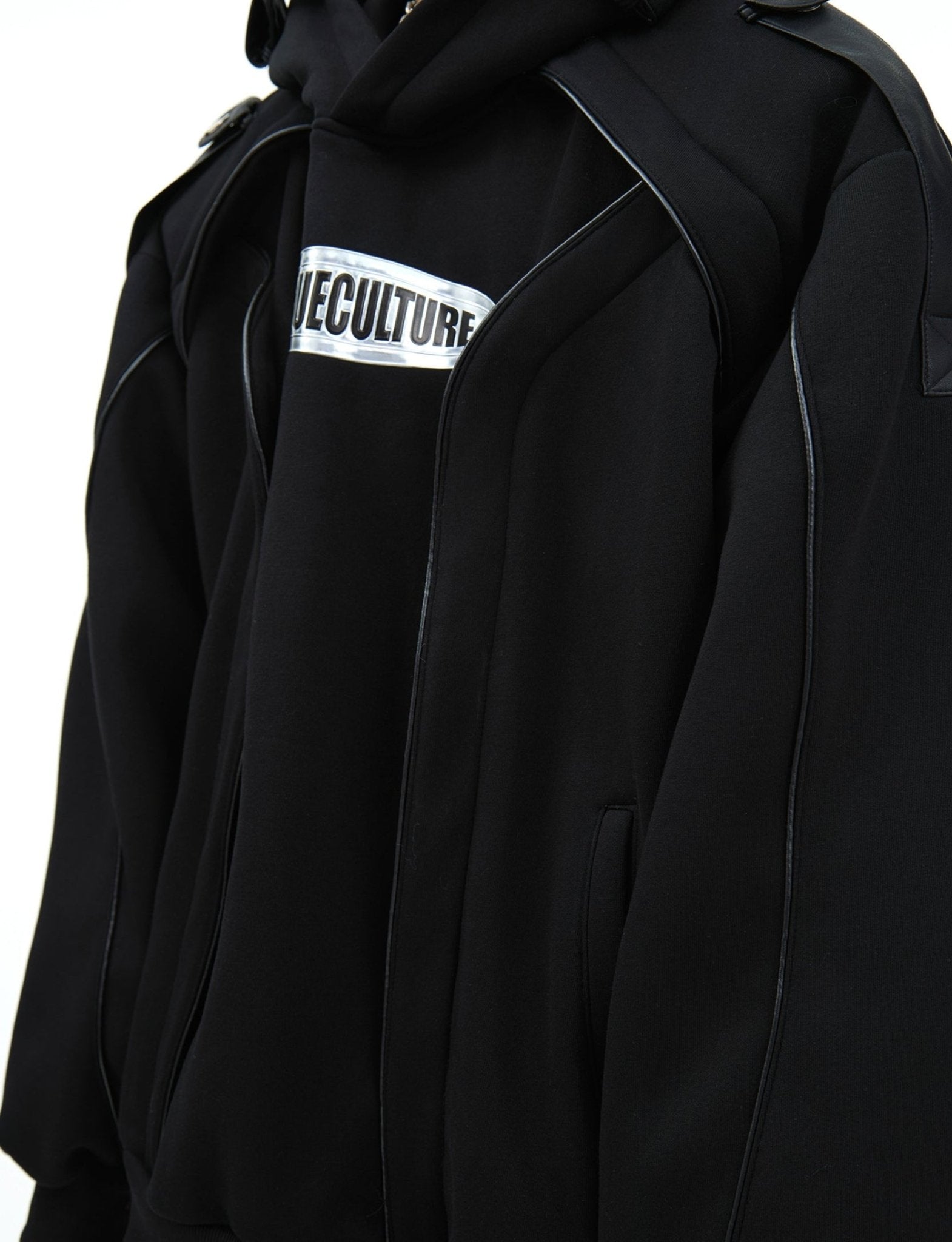 Oversized Deconstructed Fleece - Lined Hoodie - COPPING THREADS - ArguE CulturE
