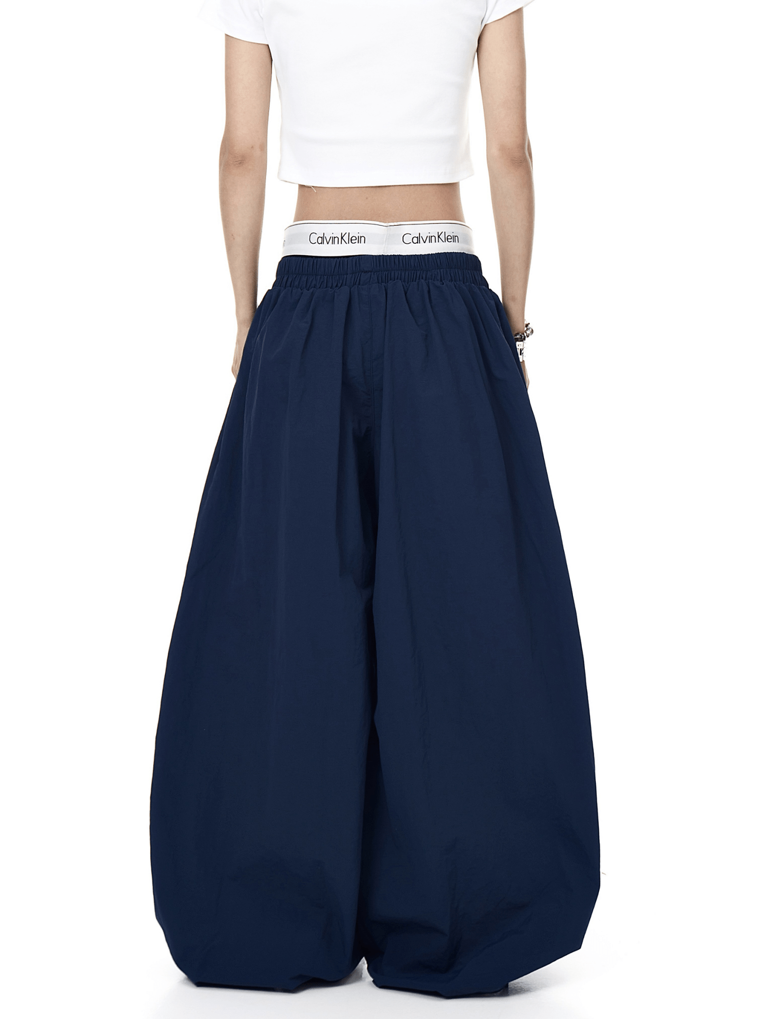 Oversized Draped Pleated Trousers Secondary image
