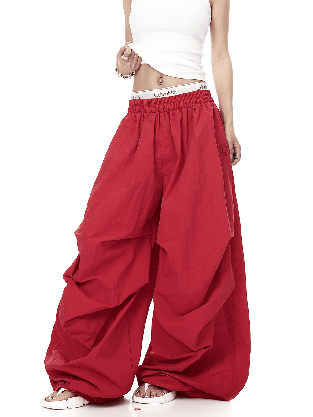 Oversized Draped Pleated Trousers - COPPING THREADS - CT Select