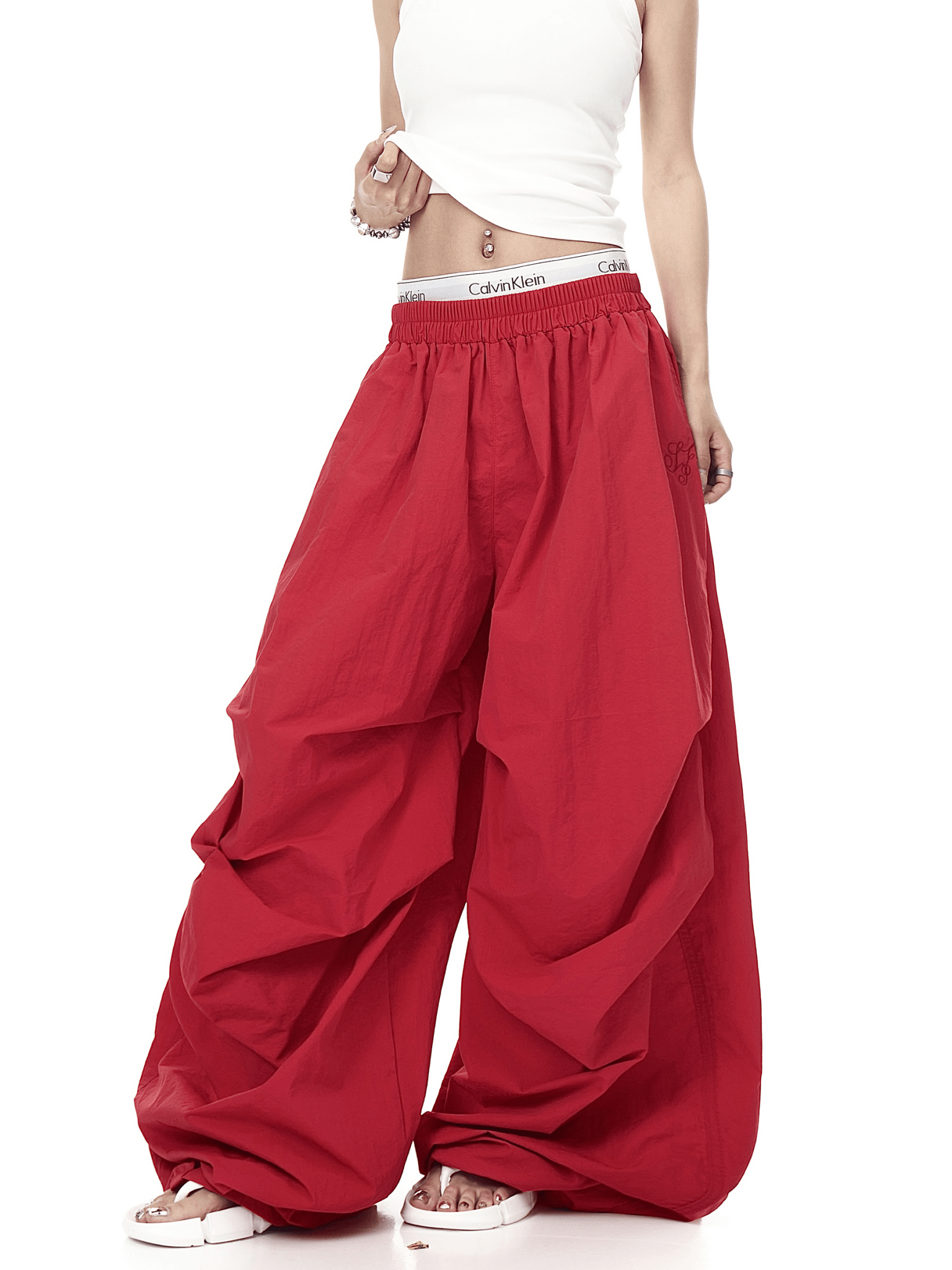 Oversized Draped Pleated Trousers - COPPING THREADS - CT Select