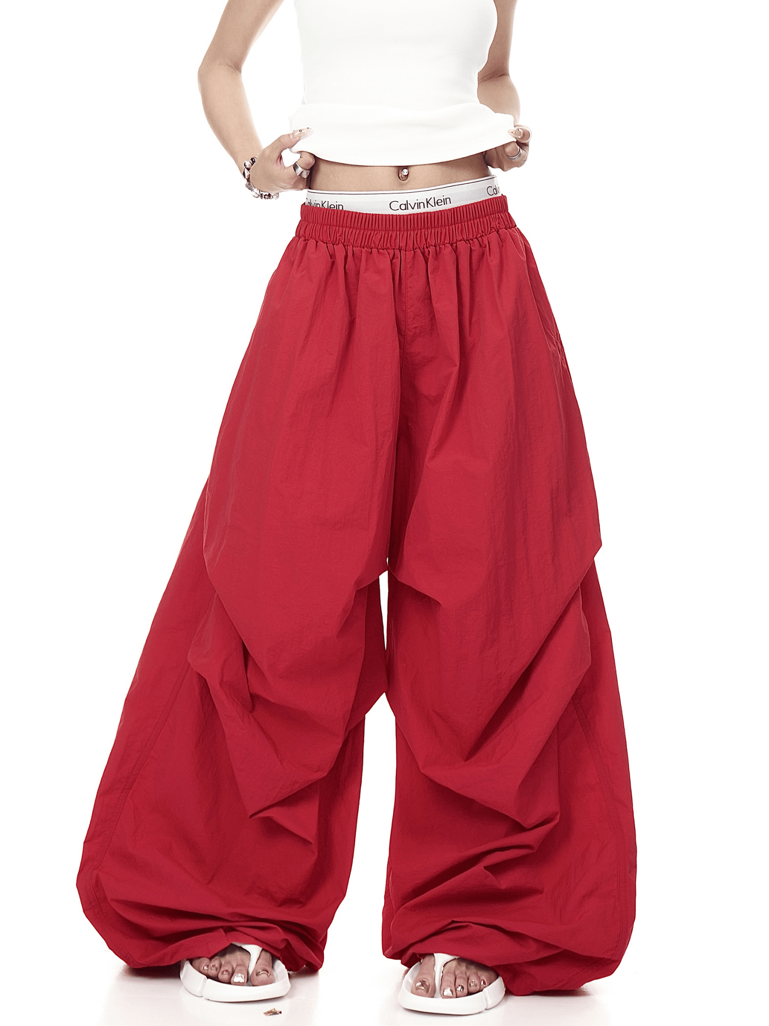Oversized Draped Pleated Trousers - COPPING THREADS - CT Select