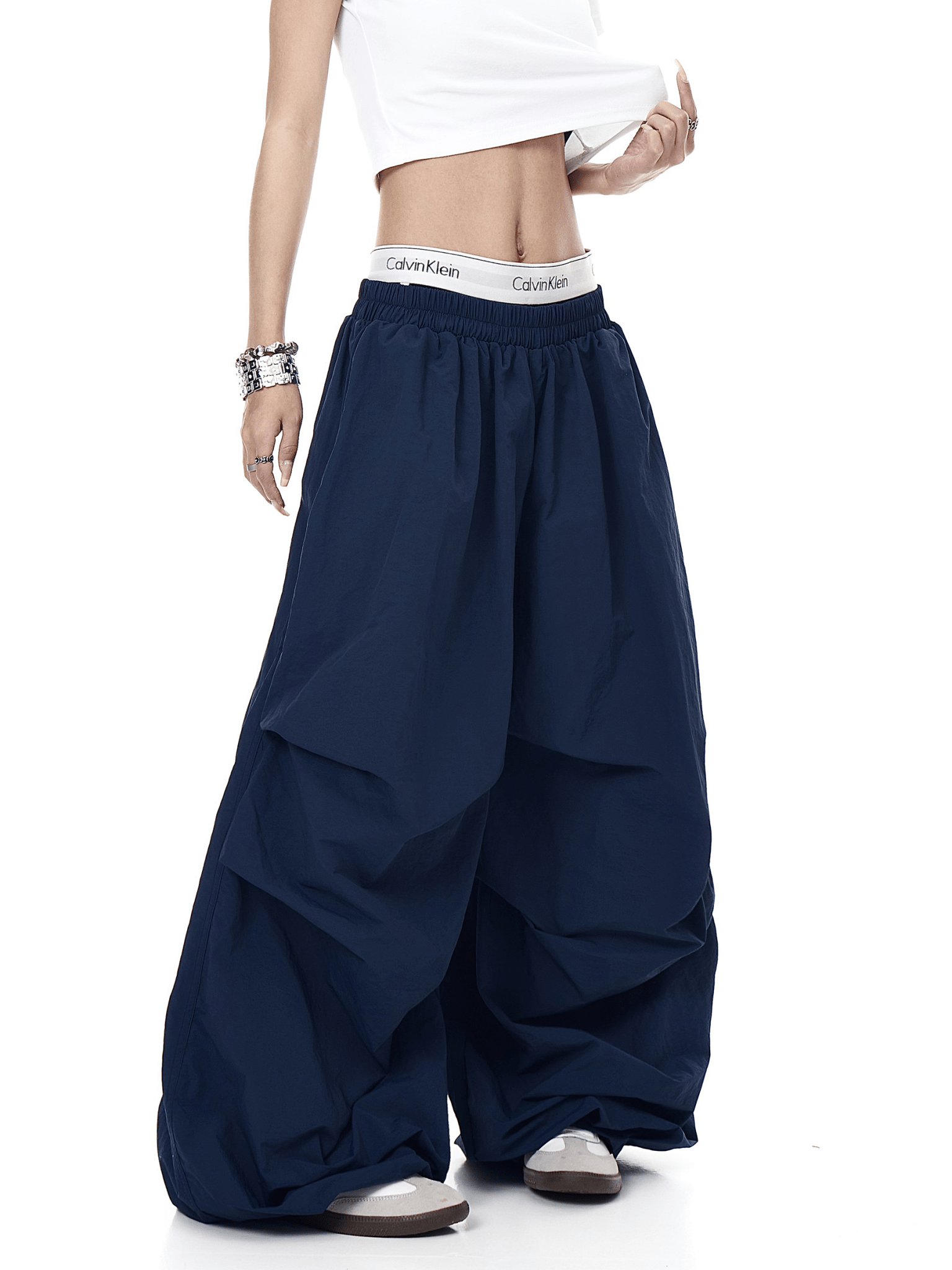 Oversized Draped Pleated Trousers - COPPING THREADS - CT Select