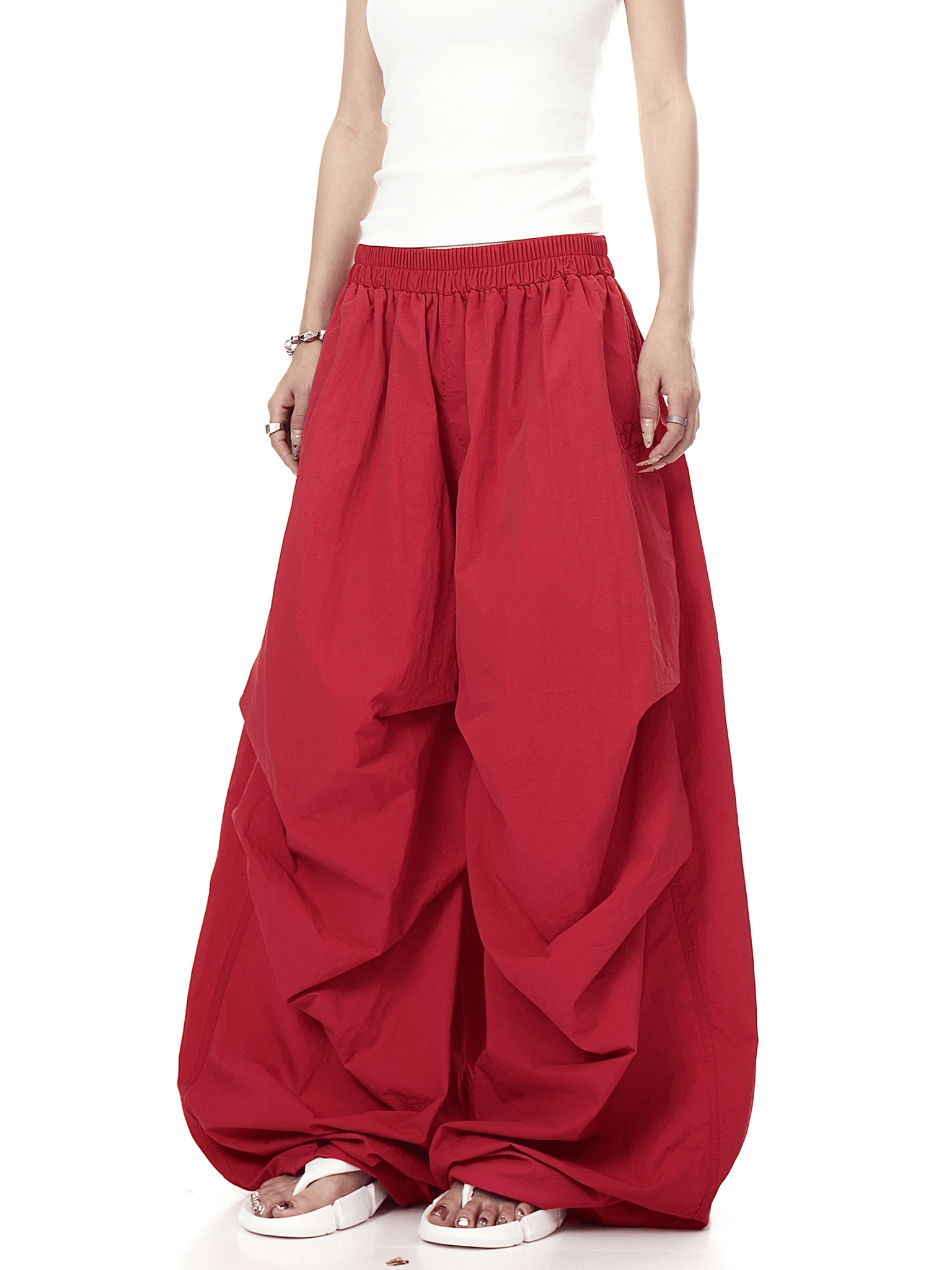 Oversized Draped Pleated Trousers - COPPING THREADS - CT Select