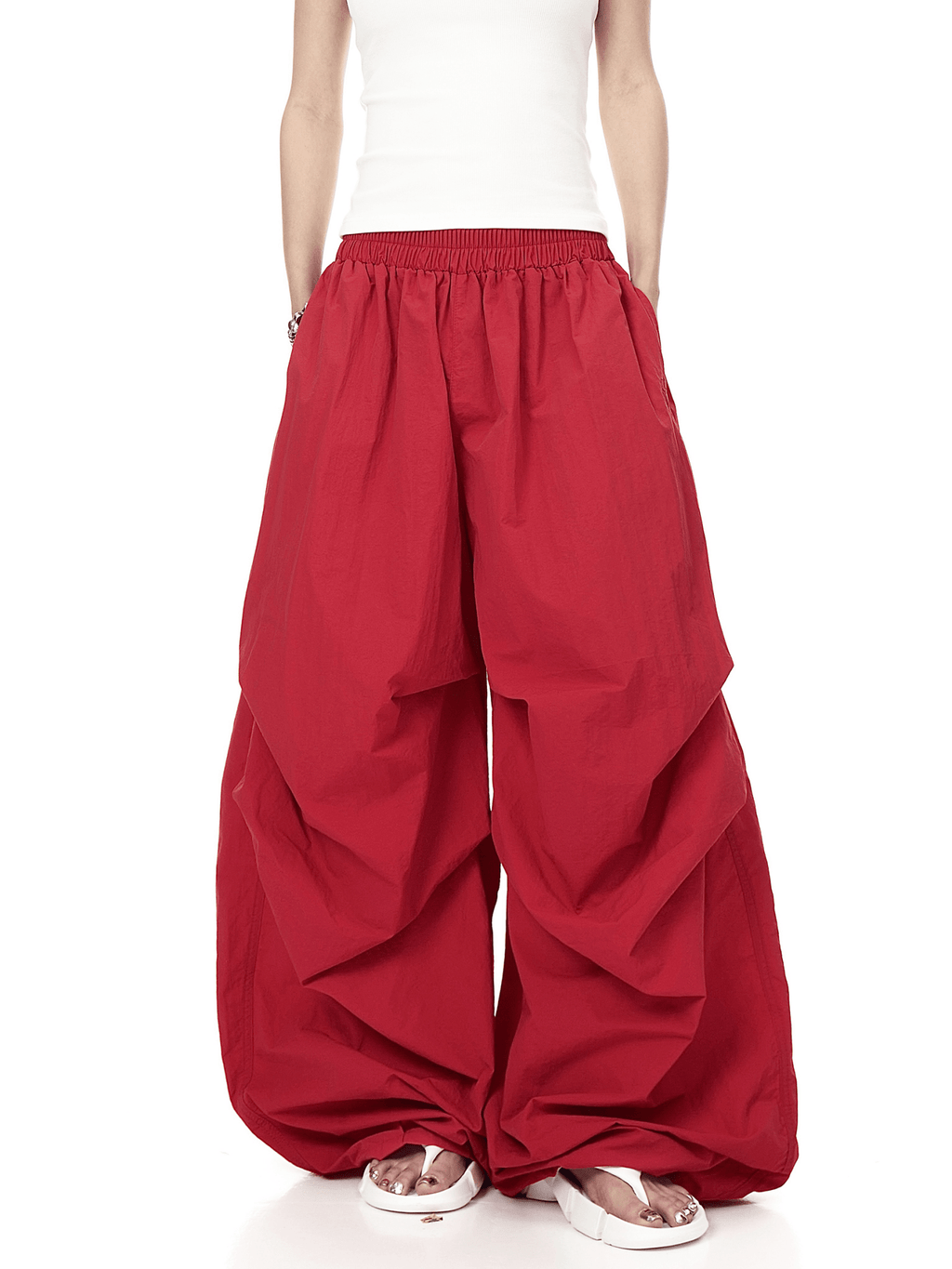 Oversized Draped Pleated Trousers - COPPING THREADS - CT Select